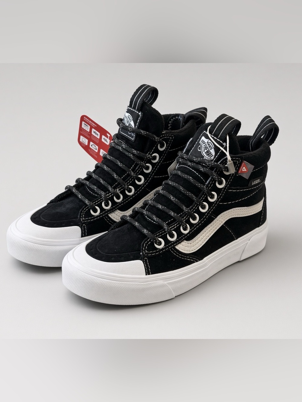 Vans Sk8-Hi MTE 2.0 DX Black White All Weather Women’s 5 VN0A4P3IDX8 New Tags